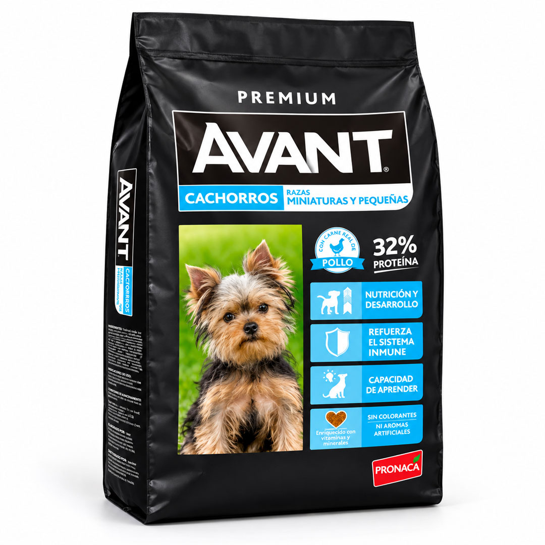 Avant Cachorro Raza Pequeña Avant-Cachorro-Raza-Pequeña-alimento-premium-para-cachorro-raza-pequeña-la-chakra-tienda-de-mascotas-valle-de-los-chillos-pet-shop-valle-de-los-chillos