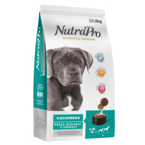 NutraPro Cachorros Raza Grande y Mediana alimento para perros raza grande y mediana comida para perros a domiclio selva alegre sangolquí valle de los chillos