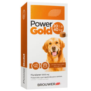 Power Gold 20 - 40 KG Antipulgas Masticable Power Gold tieda premium de mascotas alimento premium antipulgas garrapatas tienda de mascotas quito valle de los chillos quito cumbaya mi perro tiene pulgas