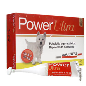 Power Ultra 5 - 10 KG Power Ultra Pulguicida para perros pequeños tienda de alimentos premium pet shop premium antipulgas mi perro tiene pulgas pipeta para perros veterinaria tienda veterinaria quito cumbaya tumbaco
