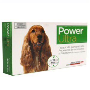 Power Ultra 11 - 20 KG pulgicida para perros medianos antipulgas tienda de mascotas pet shop premium alimento premium farmacia veterinaria Quito cumbaya tumbaco envío a domicilio