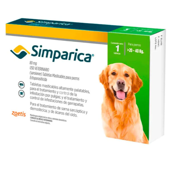 Simparica Pastilla Antipulgas