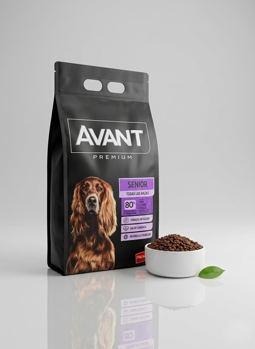 AVANT Senior alimento para perros senior alimento para perritos viejitos alimento para perros adultos mayores tienda de mascotas envio a domicilio valle de los chillos