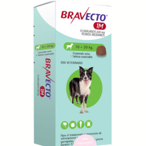 Bravecto 10-20 KG antipulgas para perros pastilla antipulgas valle de los chillos