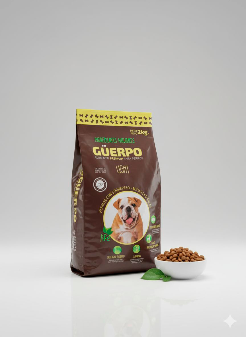 Güerpo Light -alimento-premium-para-perros-con-sobrepeso-valle-de-los-chillos-selva-alegre-sangolqui-tienda-de-mascotas-premium-alimento-premium