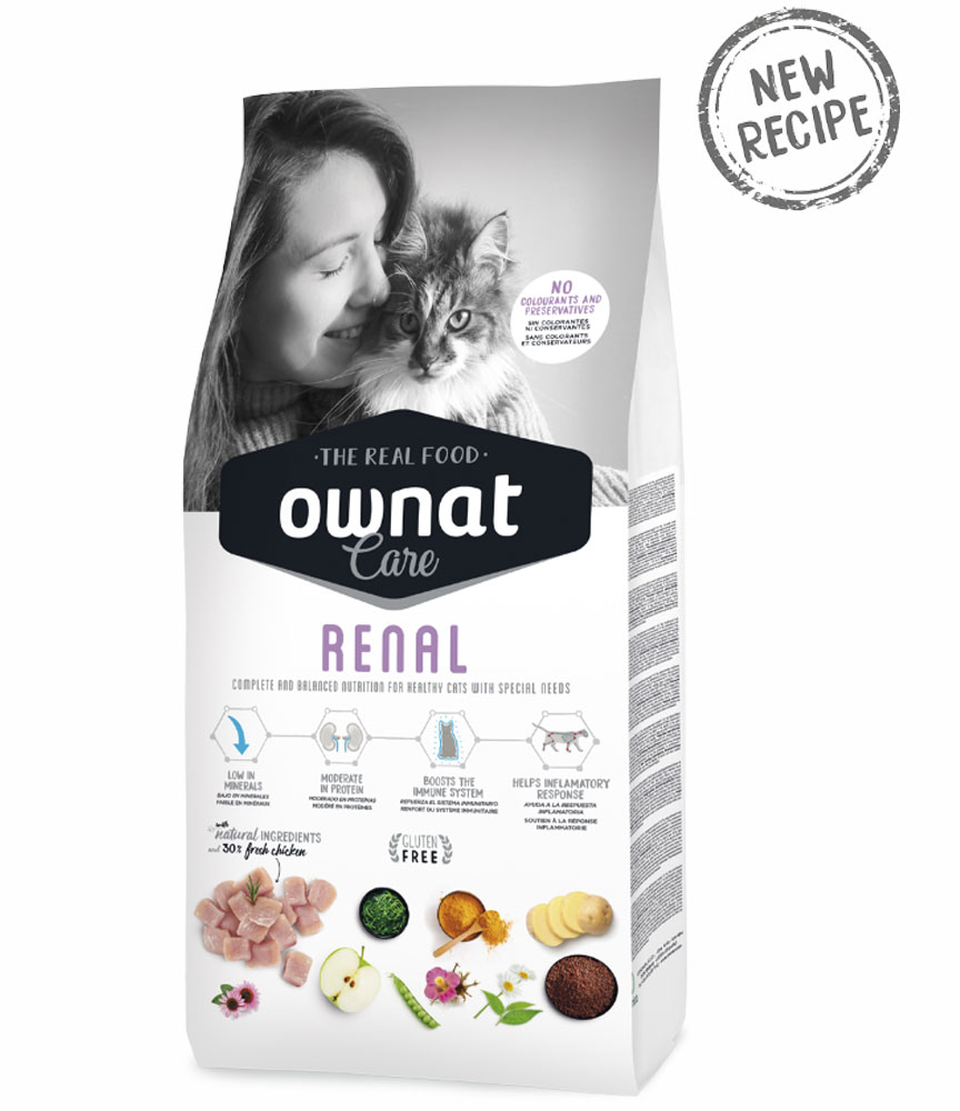 Ownat Care Renal Gato valle-de-los-chillos-sangolqui-alimento-premium-para-gatos-alimento-para-gatos-problemas-renales-envios-a-domicilio-quito-cumbaya-tumbaco-valle-de-los-chillos