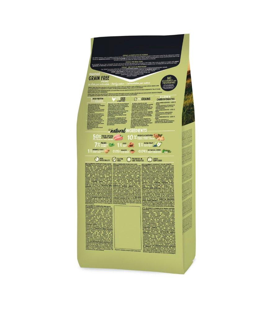 Ownat Gato adulto Grain Free -alimento-premium-para-gatos-alimento-sin-granos-comida-para-gatos-a-domicilio-alimento-premium-para-gatos-servicio-a-domicilio-quito-valle-de-los-chillos-cumbaya